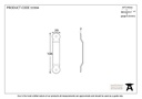 Beeswax Penny End Screw on Staple - 33304 - Technical Drawing