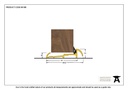 Gold 1829mm OUM/4 Threshold - 90188 - Technical Drawing