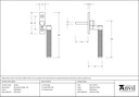 Matt Black Brompton Espag - RH - 46166 - Technical Drawing