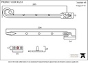 Pewter 8&quot; Shropshire Window Stay - 45253 - Technical Drawing