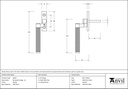 Pewter Brompton Espag - LH - 46167 - Technical Drawing