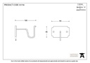 Pewter Mounting Bracket (pair) - 33736 - Technical Drawing