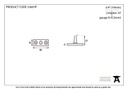 Pewter Stay Pin - 33607P - Technical Drawing