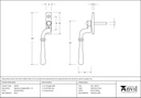 Polished Brass Newbury Espag - LH - 46528 - Technical Drawing