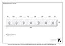 Timber Stable Coat Rack - 83740 - Technical Drawing