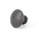 Beeswax Hammered Cabinet Knob - Large in-situ