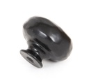 Black Elan Cabinet Knob - Large in-situ