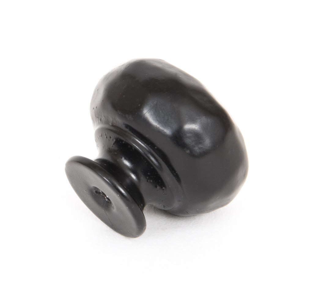 Black Elan Cabinet Knob - Small in-situ