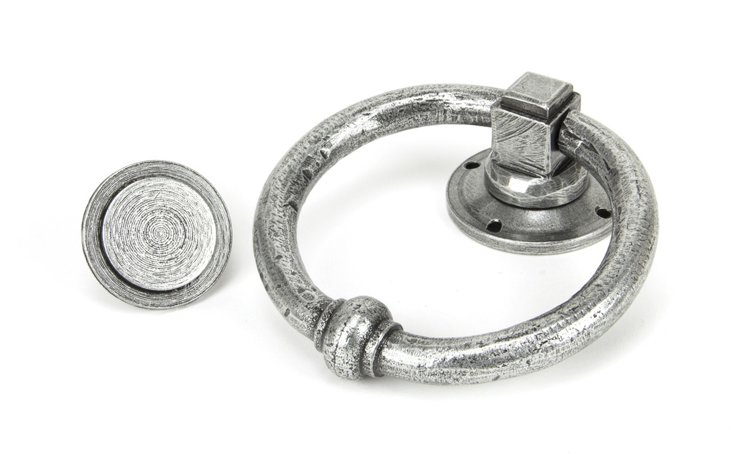 Pewter Regency Door Knocker in-situ