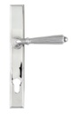 Polished Chrome Hinton Slimline Lever Espag. Lock Set in-situ