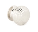 Polished Nickel Beehive Cabinet Knob 30mm in-situ