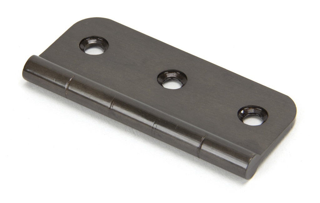 Aged Bronze 3" Dummy Butt Hinge (Single) in-situ