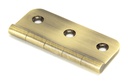 Aged Brass 3" Dummy Butt Hinge (Single) in-situ