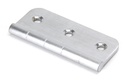 Satin Chrome 3" Dummy Butt Hinge (Single) in-situ