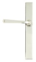 Polished Nickel Avon Slimline Lever Latch Set in-situ