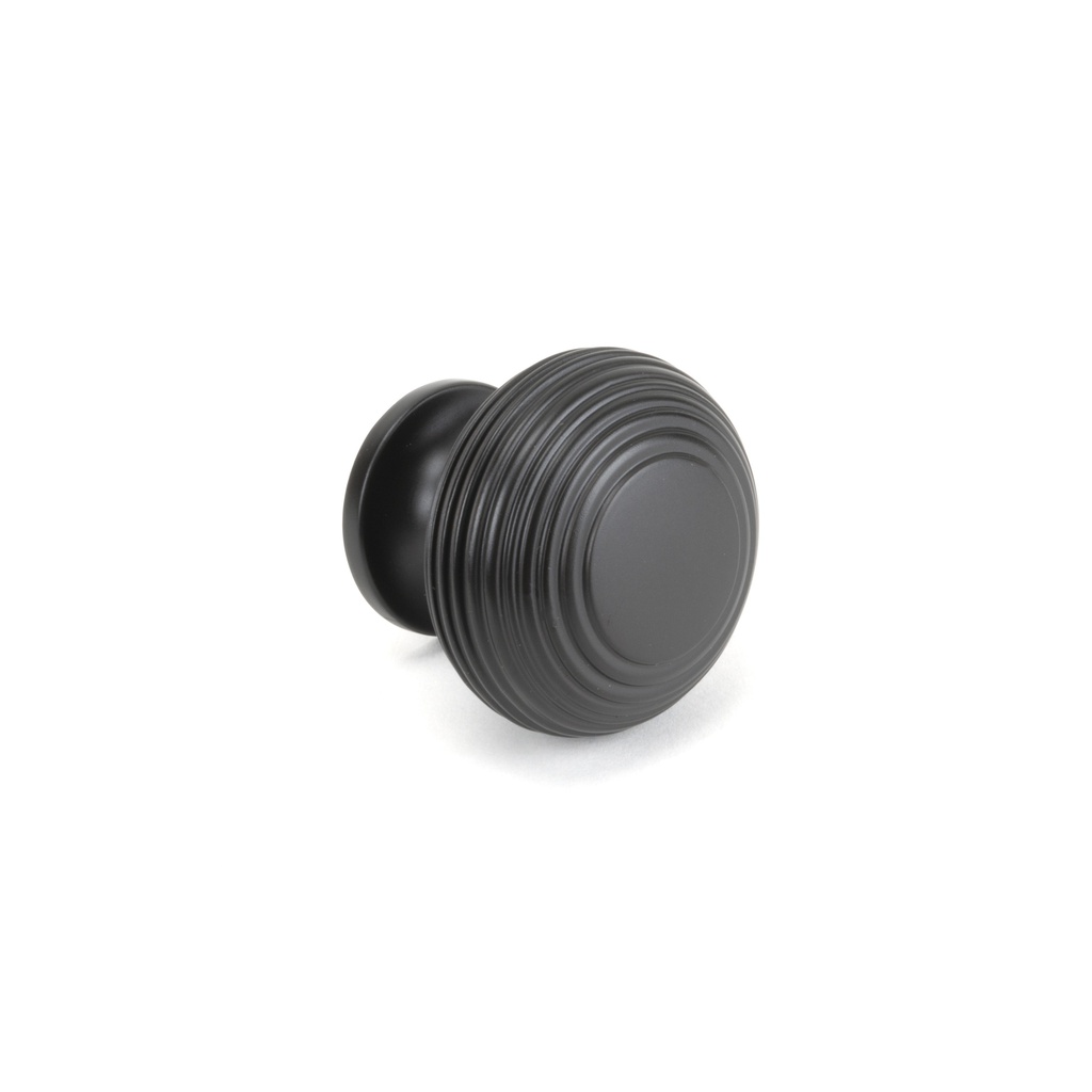 Aged Bronze Beehive Cabinet Knob 40mm in-situ