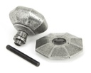 Pewter Octagonal Centre Door Knob - Internal in-situ