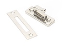 Polished Nickel Locking Avon Fastener in-situ