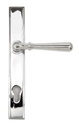 Polished Chrome Newbury Slimline Lever Espag. Lock Set in-situ