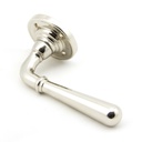 Polished Nickel Newbury Lever on Rose Set in-situ