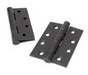External Beeswax 4" Ball Bearing Butt Hinge (pair) in-situ