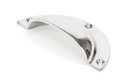 Polished Chrome 4&quot; Plain Drawer Pull in-situ