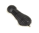Ebony & Polished Nickel Beehive Escutcheon in-situ