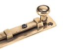 Polished Bronze 4" Universal Bolt in-situ