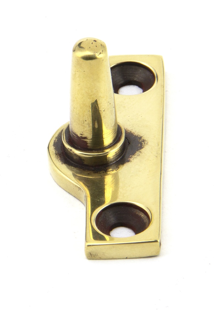 Aged Brass Offset Stay Pin in-situ