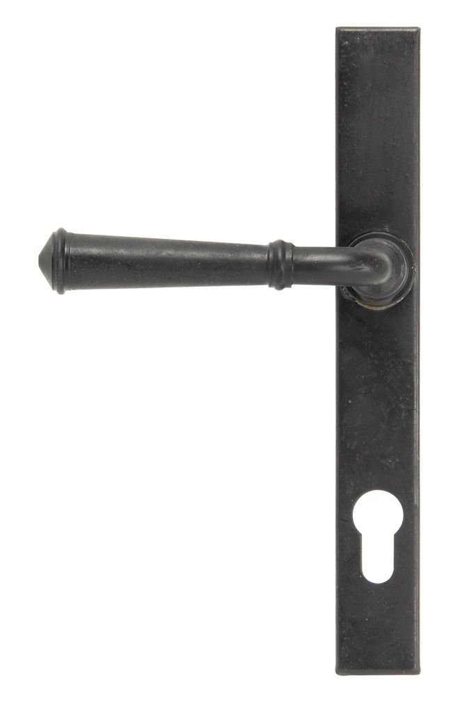 External Beeswax Regency Slimline Lever Espag. Lock Set in-situ