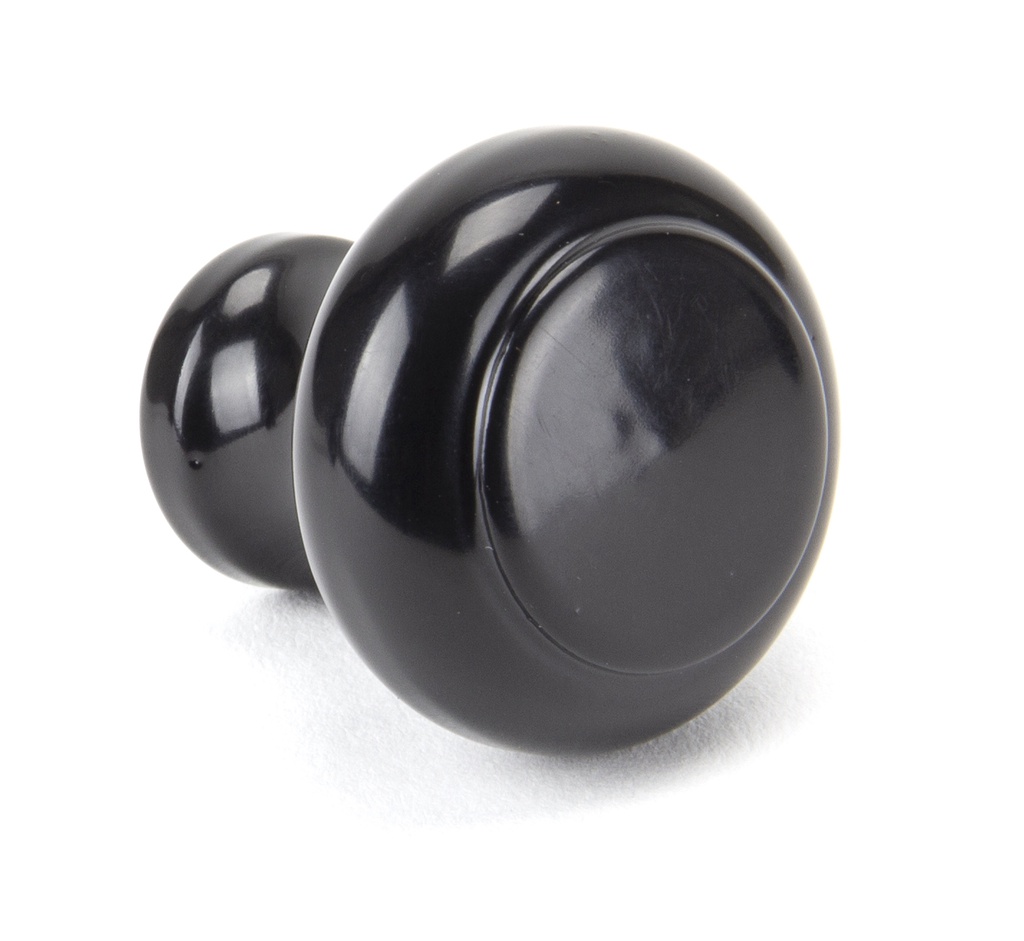 Black Regency Cabinet Knob - Small in-situ