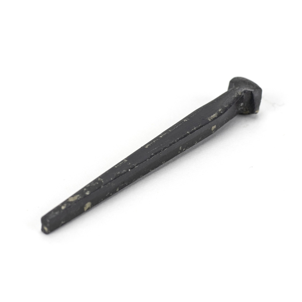 Black Oxide 2 1/2" Rosehead Nail (1kg) in-situ