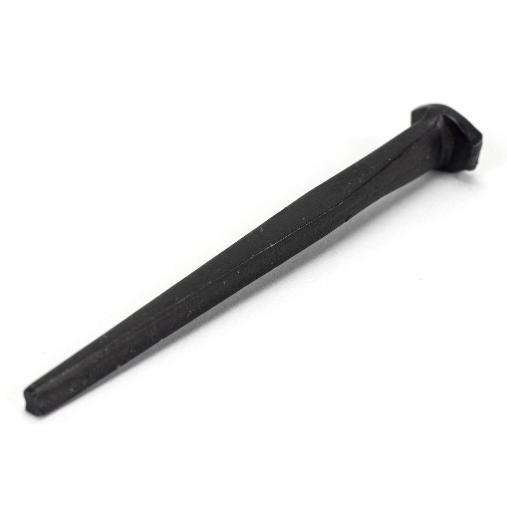 Black Oxide 3&quot; Rosehead Nail (1kg) in-situ