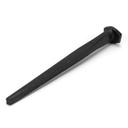 Black Oxide 3&quot; Rosehead Nail (1kg) in-situ