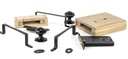 Black Oak Box Lock & Octagonal Knob Set in-situ