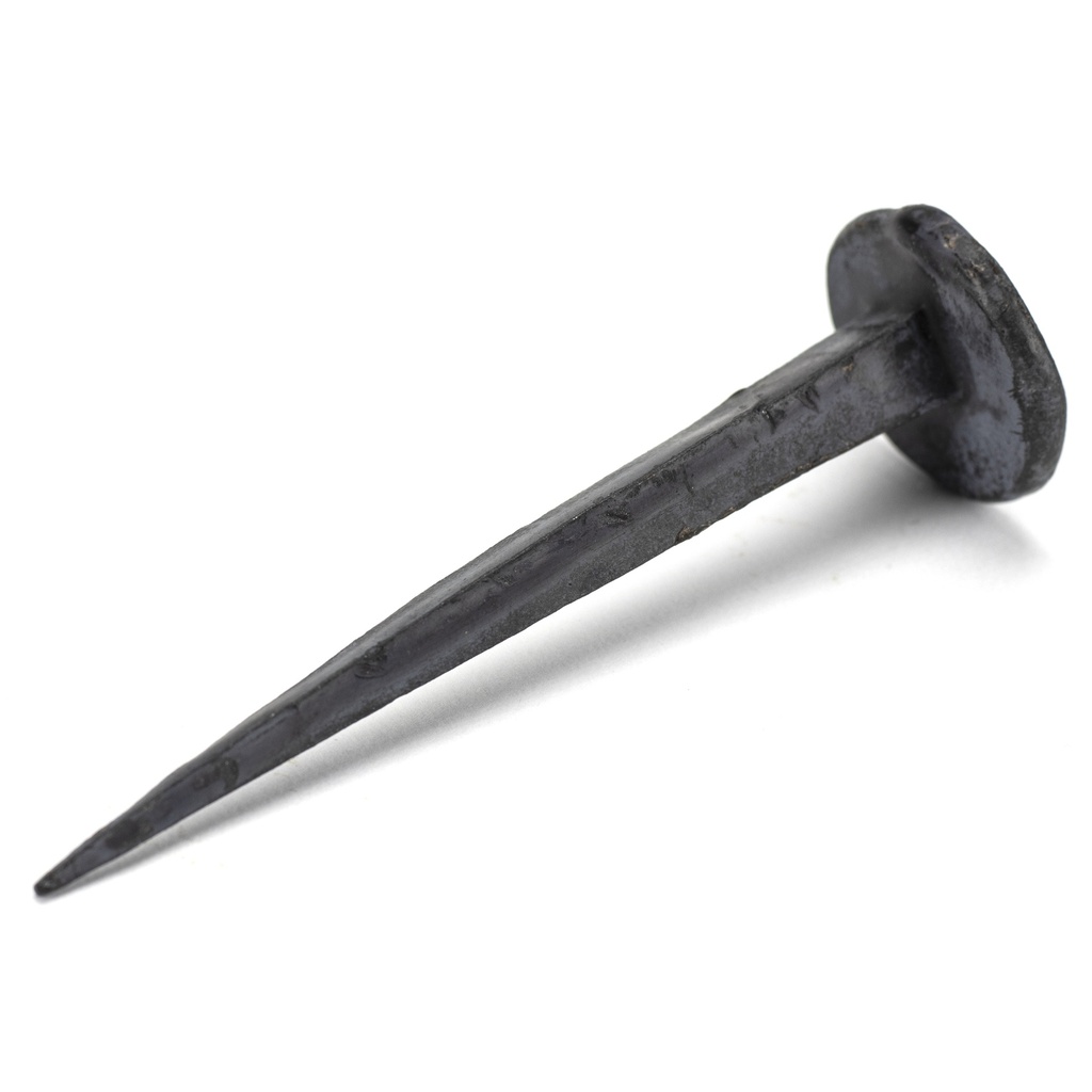 Beeswax 3" Handmade Nail in-situ