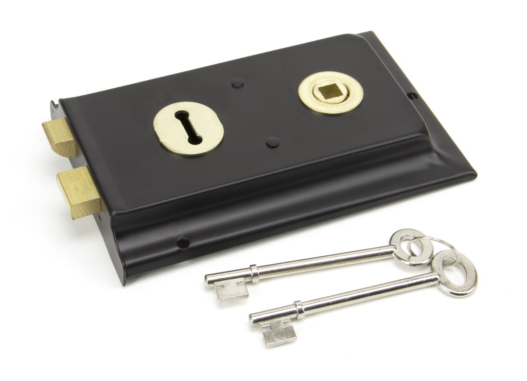 Beeswax Rim Lock & Cast Iron Cover in-situ