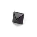 Black Pyramid Door Stud - Small in-situ