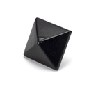 Black Pyramid Door Stud - Large in-situ