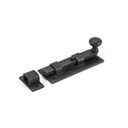 Beeswax 4" Straight Knob Bolt in-situ