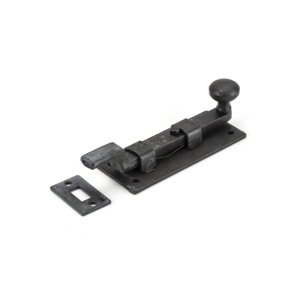 Beeswax 4" Cranked Knob Bolt in-situ