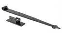 Black 24" Hook & Band Hinge (pair) in-situ