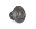 Beeswax Ringed Cabinet Knob - Small in-situ