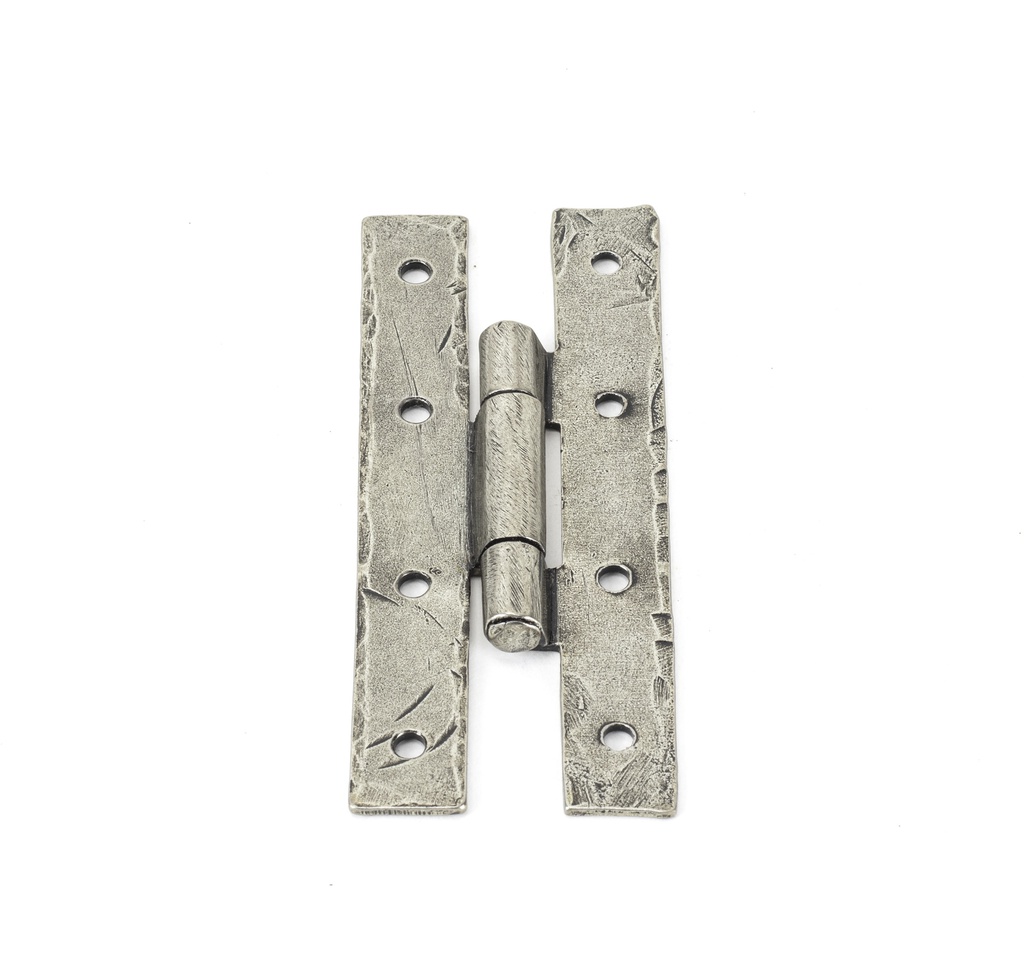 Pewter 3¼&quot; H Hinge (pair) in-situ