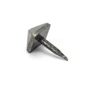 Pewter Pyramid Door Stud - Small in-situ