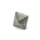 Pewter Pyramid Door Stud - Medium in-situ