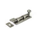 Pewter 4" Cranked Knob Bolt in-situ