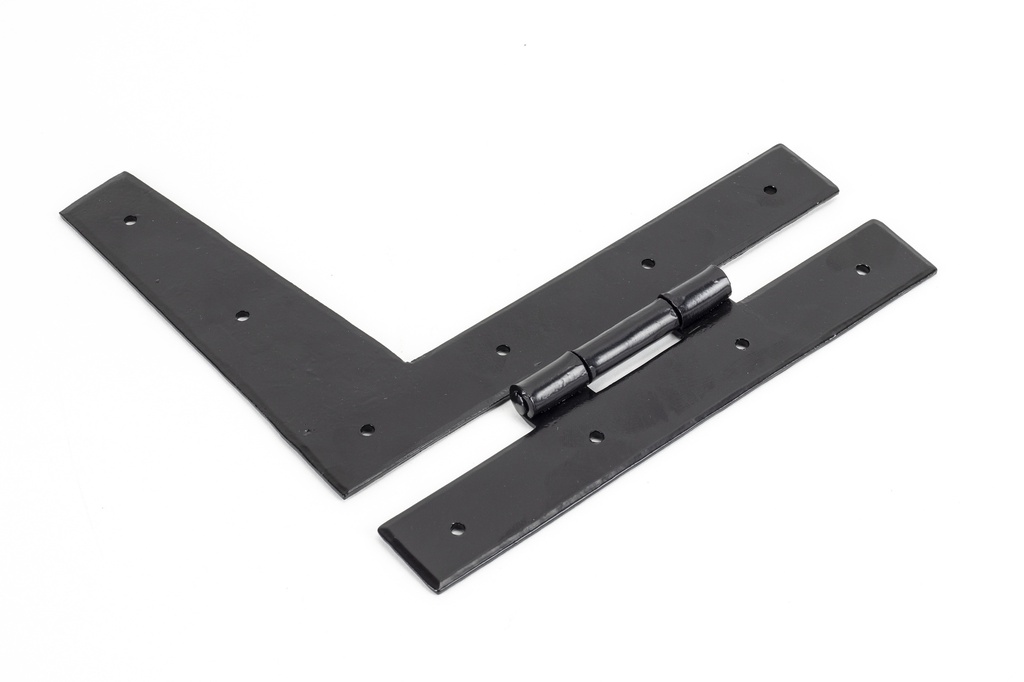 Black 9&quot; HL Hinge (pair) in-situ