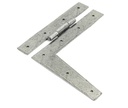 Pewter 9" HL Hinge (pair) in-situ