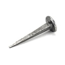 Pewter 2" Handmade Nail in-situ